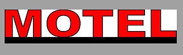 Miller Engineering 55035 O Motel Double-Sided Rotating Sign