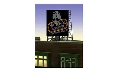 Miller Engineering 338845 N/Z National Bohemian Natty Boh Beer Rooftop Billboard