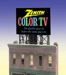 Miller Engineering 338860 N/Z Zenith Animated Rooftop Billboard