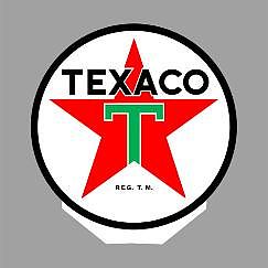 Miller Engineering 55010 O Texaco Star Double-Sided Rotating Sign