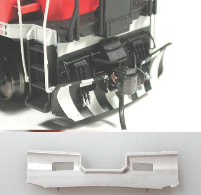 Cal Scale 190-586 HO Snow Plow (Plastic) Fits Canadian National Diesels