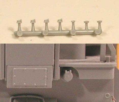 Cal Scale 190-618 HO MU Receptacle Set - Plastic (6)