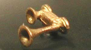 Cal Scale 190-637 HO Nathan K2 K12 2-Chime Air Horn Lost Wax Brass Casting