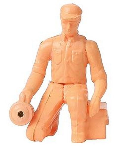 Model Power 7001 O Man w/ Flashlight Unpainted Lighted Figure