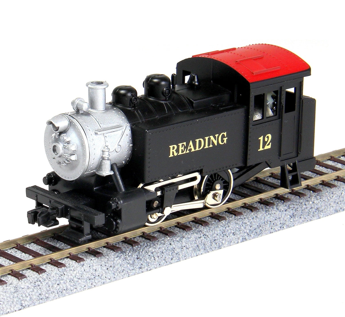 Model Power 96508 HO Reading 0-4-0 Tank Steam Locomotive (Powered
