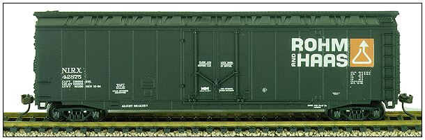 Mantua 755235 HO Rohm & Haas 50' Plug Door Box Car