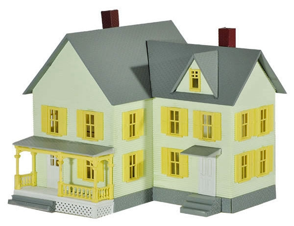 Model Power 2618 N Dr. Andrew's House Built-Up Buildings Lighted w/ 2 Figures
