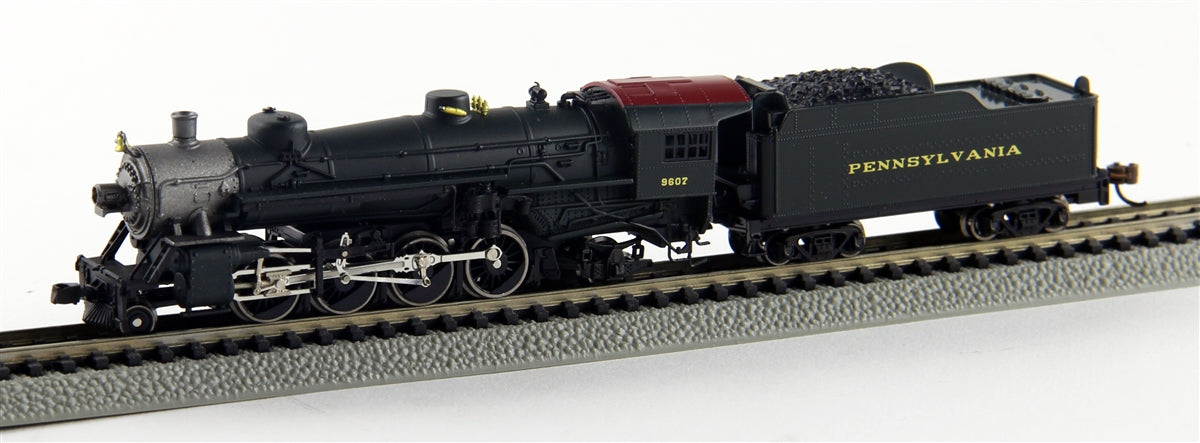 Model Power 875711 N Pennsylvania 2-8-2 Mikado w/Tender #9607 (DCC & Sound)