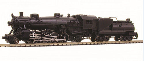 Model Power 875901 N Undecorated 2-8-2 Mikado Vanderbilt Tender w/Sound & DCC
