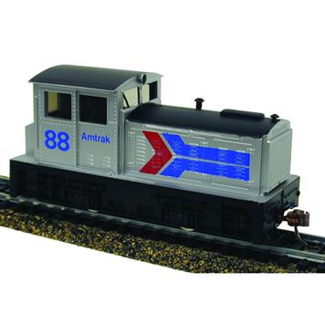 Model Power 966761 HO Amtrak DDT Plymouth Industrial Diesel Locomotive DCC