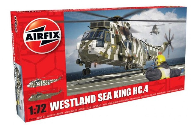 Airfix Products A04056 1:72 Westland Sea King HC.4 Military Helicopter Kit