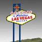 Miller Engineering 1251 HO/N Las Vegas, Animated Neon Style Sign Kit
