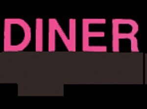 Miller Engineering 1982 N/HO Medium Diner Horizontal Animated Neon Sign
