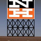 Miller Engineering 5081 HO/O Animated Neon Billboard New Haven Railroad Sign