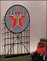 Miller Engineering 5181 HO/O Texaco Animated Neon Series Billboard