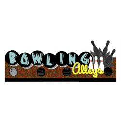 Miller Engineering 7081 HO/O Animated Neon Billboard Bowling Alleys