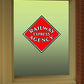 Miller Engineering 8870 HO/O Railway Express Agency Flashing Neon Window Sign