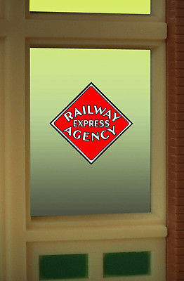 Miller Engineering 8870 HO/O Railway Express Agency Flashing Neon Window Sign