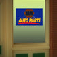 Miller Engineering 8895 HO/O NAPA Auto Parts Animated Window Sign