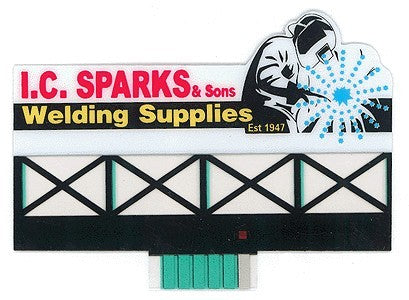 Miller Engineering 9382 N I.C. Sparks Animated Neon Billboard