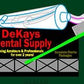 Miller Engineering 9881 HO/O Animated Neon Billboard DeKays Dental Supply Large