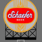 Miller Engineering 441302 HO/N Schaefer Beer Animated Neon Billboard Small