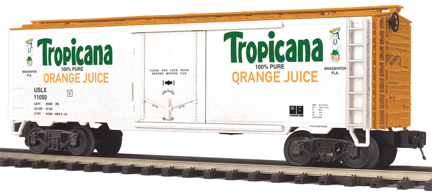 MTH 20-94260 O Tropicana Reefer Car #11050
