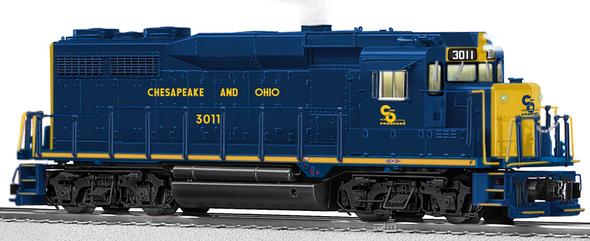 Lionel 6-82129 Chesapeake & Ohio Legacy EMD GP30 Low Nose Diesel Loco #3018