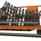 MTH 20-95139 O Norfolk Southern 60' Flat Car with ScaleTrax O-31 Switch