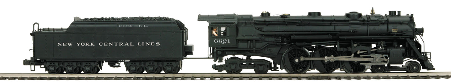 MTH 22-3582-2 New York Central Lines 4-6-4 J-1e Hudson Steam Engine #6621