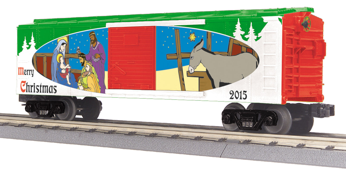 MTH 30-74823 O Christmas Box Car #2015
