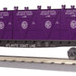 MTH 30-76608 O Atlantic Coast Line Flat Car - with Bulkheads & LCL Containers
