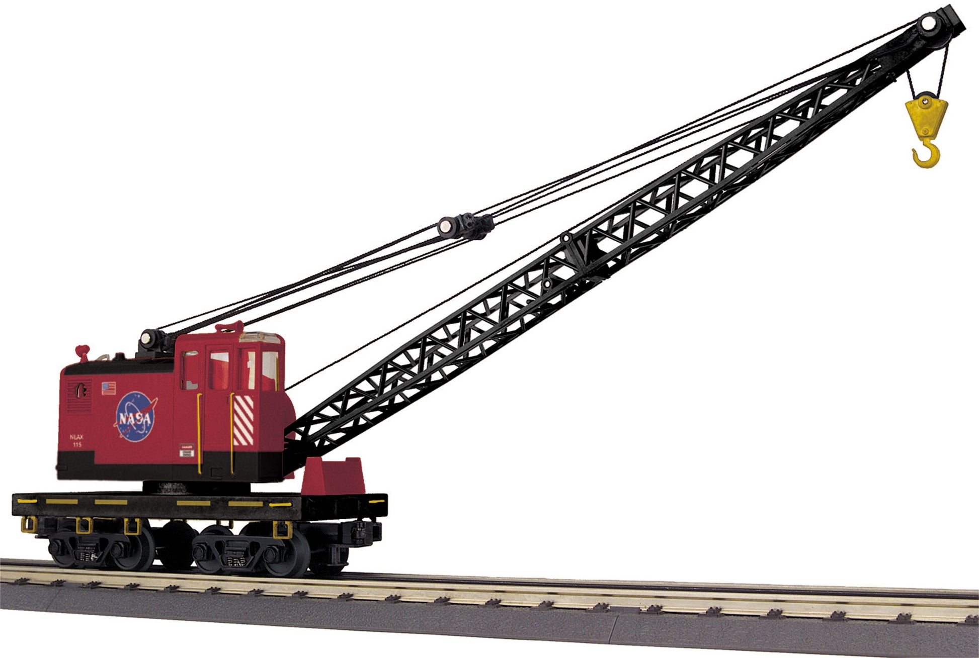 MTH 30-79461 O NASA American Crane Car #115
