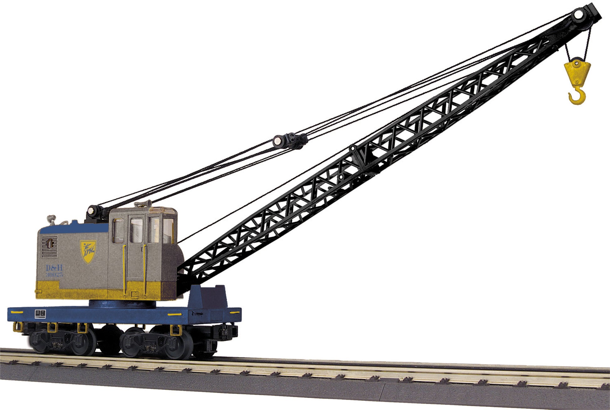 MTH 30-79465 O Delaware & Hudson American Crane Car #30025