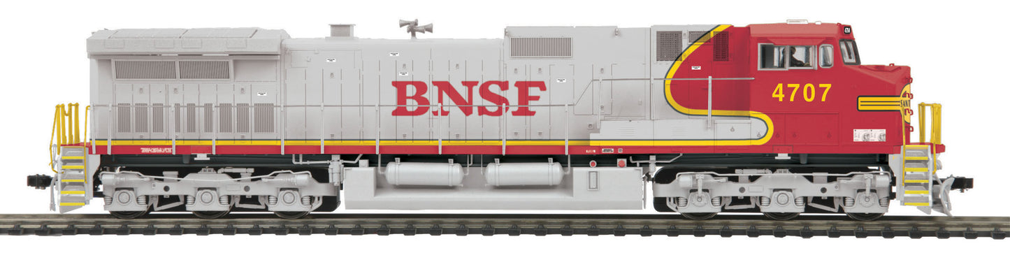 MTH 80-2289-1 HO Burlington Northern & Santa Fe Dash-9 Diesel Engine #4707