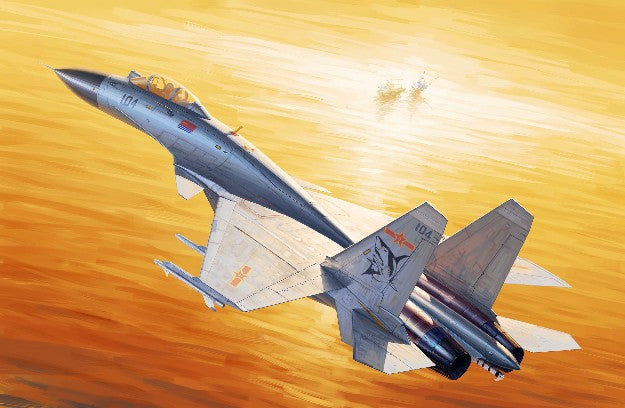 Trumpeter 01668 1:72 Chinese J-15 Flying Shark Fighter Military Plane Kit
