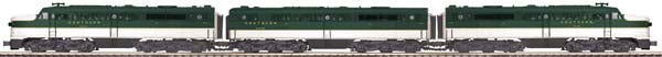 MTH 20-2968-1 Southern Alco PA ABA Diesel Engine Set w/PS2 (Set of 3)