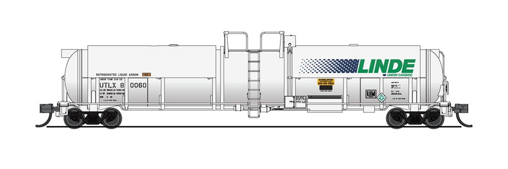 Broadway Limited 3833 N Linde Cryogenic Tank Car #80060