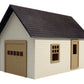 OGR 505 O Scale Ameri-Towne Single Door Detached Garage Kit