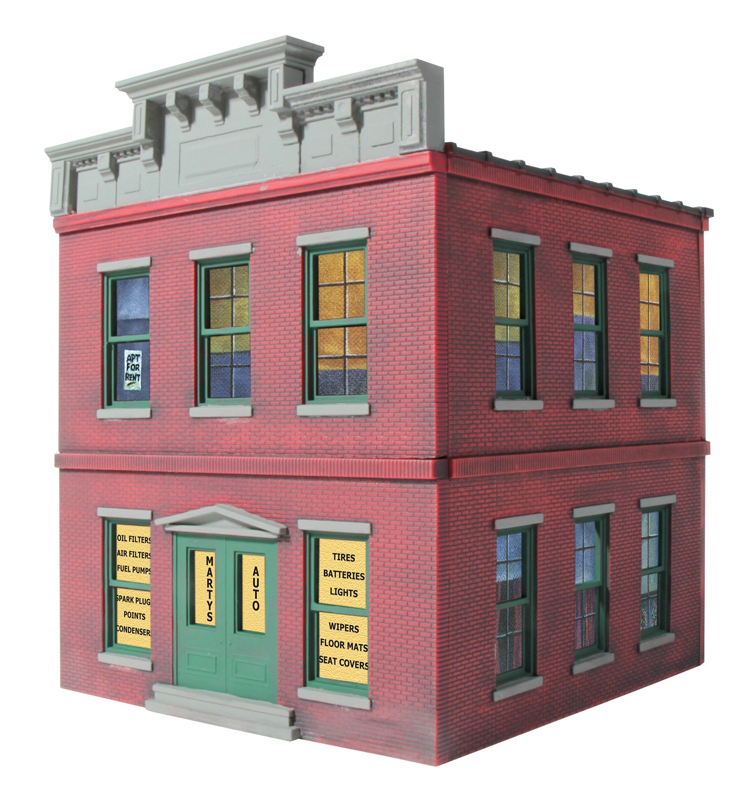 OGR 828 O Ameri-Towne Marty's Auto Parts Building Kit