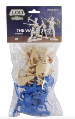 Playsets L1 1:32 The War at Troy Figure Playset (8ea Greeks/Trojans) (Bagged)