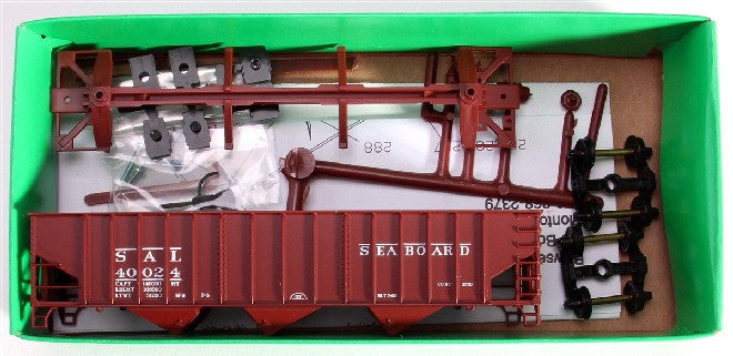 Bowser 56576 HO Seaboard Air Line 70-Ton 14 Panel Tripple Hopper Kit #40089