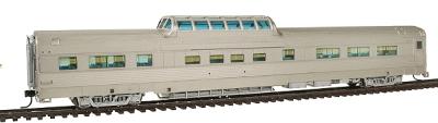 Broadway Limited 1022 HO California Zephyr Budd Vista Dome - Painted, Unlettered