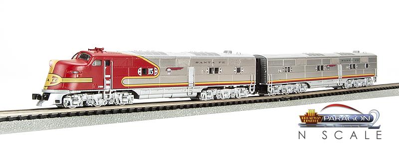 Broadway Limited 1650 N Santa Fe EMD E6 Powered A-Unpowered B Set #15L,15A