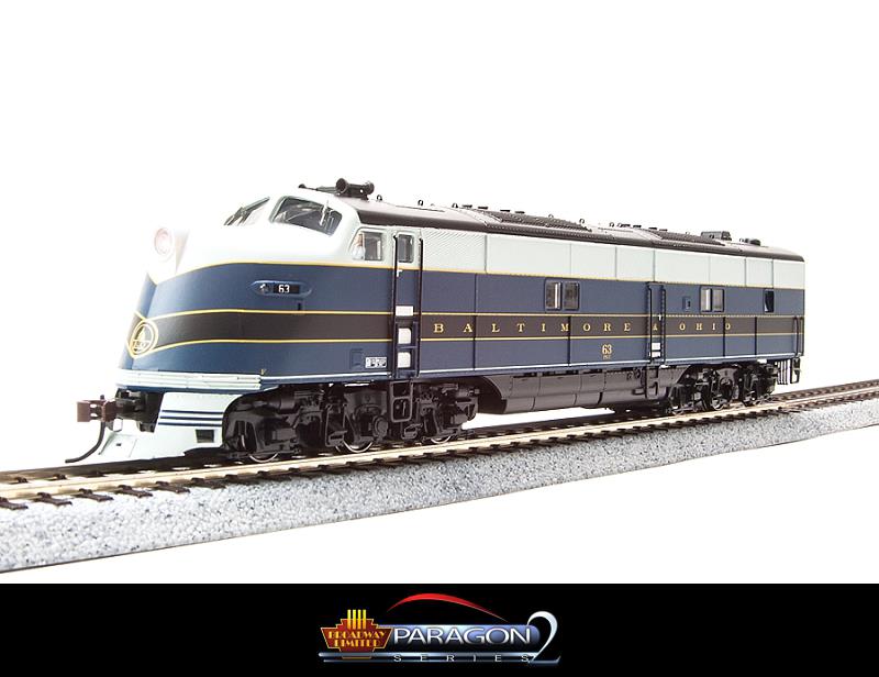Broadway Limited 2335 HO Baltimore & Ohio EMD E6A Paragon2™ #63