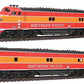 Broadway Limited 2370 HO Southern Pacific EMD E7 Powered A-Unpowered B #6002