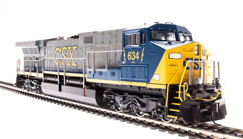 Broadway Limited 2604 HO CSX GE AC6000CW Paragon2™ #634 w/ DCC