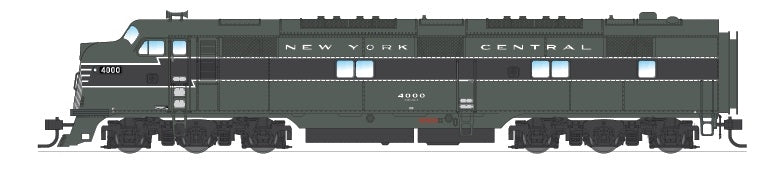 Broadway Limited 3220 N New York Central EMD E7 Powered A-Unpowered B #4000,4100
