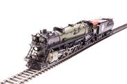 Broadway Limited 2873 HO Painted,Unlettered Class S-2 4-8-4 Open Cab with Sound