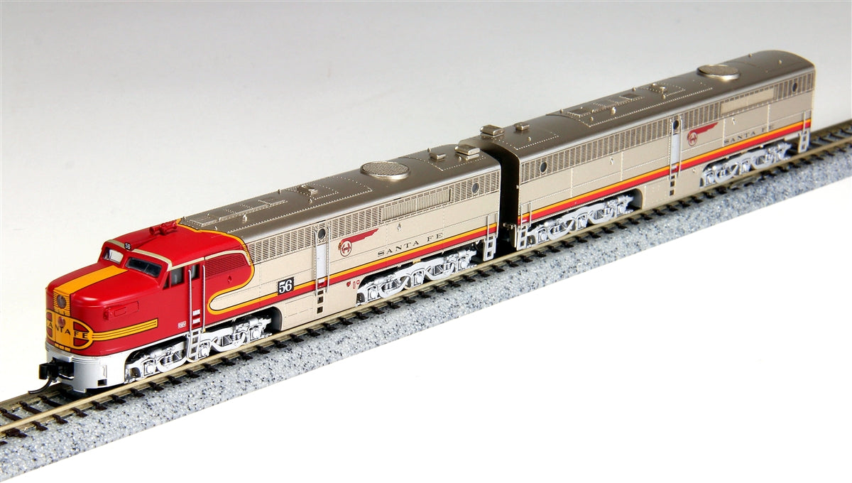 Broadway Limited 3080 N Santa Fe Alco PA1 Powered A-Unpowered B #56L,56A